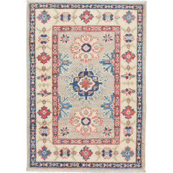 Tappeto Kazak Afghanistan 62x90 Grigio Beige Bl