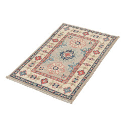 Tappeto Kazak Afghanistan 62x90 Grigio Beige Bl