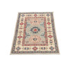 Tappeto Kazak Afghanistan 62x90 Grigio Beige Bl