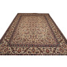 Tappeto Kashan Persia 308x480 Crema Blu Navy Ro