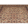 Tappeto Kashan Persia 308x480 Crema Blu Navy Ro