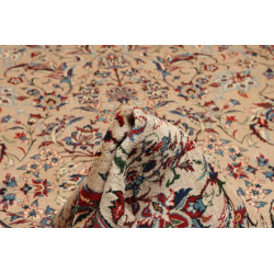 Tappeto Kashan Persia 308x480 Crema Blu Navy Ro