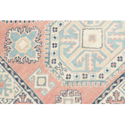 Tappeto Kazak Afghanistan 98x143 Rosa Antico Az
