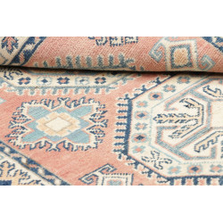 Tappeto Kazak Afghanistan 98x143 Rosa Antico Az