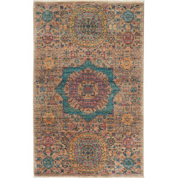 Tappeto Mamlouk Pakistan 81x125 Beige Marrone B