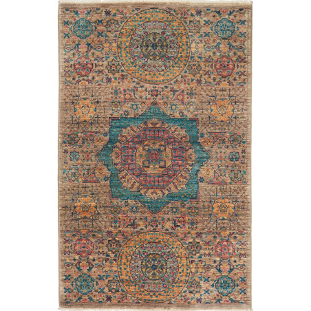Tappeto Mamlouk Pakistan 81x125 Beige Marrone B
