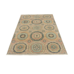 Tappeto Mamlouk Pakistan 123x179 Grigio Beige C