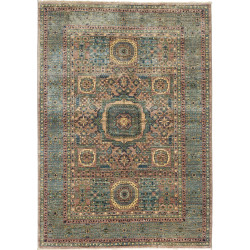 Tappeto Mamlouk Pakistan 127x183 Blu Ottanio Be