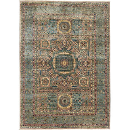 Tappeto Mamlouk Pakistan 127x183 Blu Ottanio Be