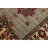 Tappeto Kazak Fine Pakistan 82x576 Verde Salvia