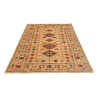 Tappeto Kazak Fine Pakistan 150x209 Beige Rosso