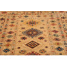 Tappeto Kazak Fine Pakistan 150x209 Beige Rosso