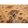 Tappeto Kazak Fine Pakistan 150x209 Beige Rosso