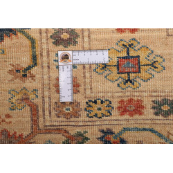 Tappeto Kazak Fine Pakistan 150x209 Beige Rosso