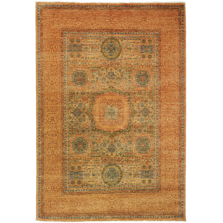Tappeto Mamlouk Pakistan 153x221 Arancione Terr