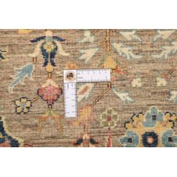 Rug Shahi Fine Pakistan 80x294 Earth Brown Blue