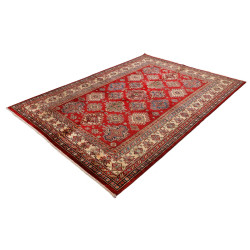 Tappeto Kazak Fine Pakistan 180x250 Rosso Borde