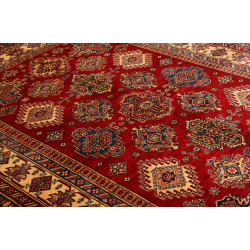 Tappeto Kazak Fine Pakistan 180x250 Rosso Borde