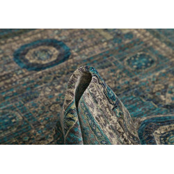 Tappeto Mamlouk Pakistan 133x174 Blu Ottanio Gr