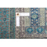 Tappeto Mamlouk Pakistan 133x174 Blu Ottanio Gr
