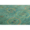 Tappeto Mamlouk Pakistan 124x189 Turchese Oro A