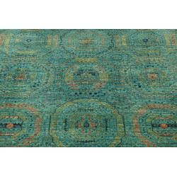 Tappeto Mamlouk Pakistan 124x189 Turchese Oro A
