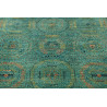 Tappeto Mamlouk Pakistan 124x189 Turchese Oro A