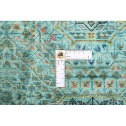 Tappeto Mamlouk Pakistan 124x189 Turchese Oro A