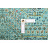 Tappeto Mamlouk Pakistan 124x189 Turchese Oro A
