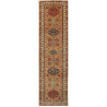 Tappeto Kazak Fine Pakistan 82x296 Marrone Terr
