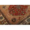 Tappeto Kazak Fine Pakistan 82x296 Marrone Terr