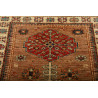 Tappeto Kazak Fine Pakistan 82x296 Marrone Terr