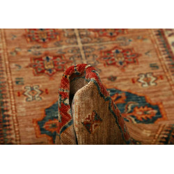 Tappeto Kazak Fine Pakistan 82x296 Marrone Terr