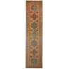 Tappeto Kazak Fine Pakistan 74x303 Ocra Blu Pet