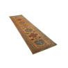 Tappeto Kazak Fine Pakistan 74x303 Ocra Blu Pet