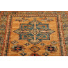Tappeto Kazak Fine Pakistan 74x303 Ocra Blu Pet