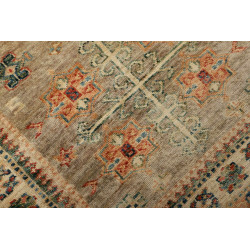 Tappeto Kazak Fine Pakistan 82x244 Beige Taupe