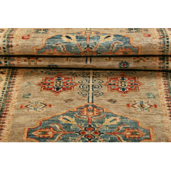 Tappeto Kazak Fine Pakistan 82x244 Beige Taupe