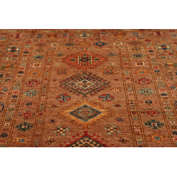 Tappeto Kazak Fine Pakistan 147x205 Terracotta