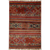 Tappeto Samarkand Pakistan 99x148 Rosso Bordeau