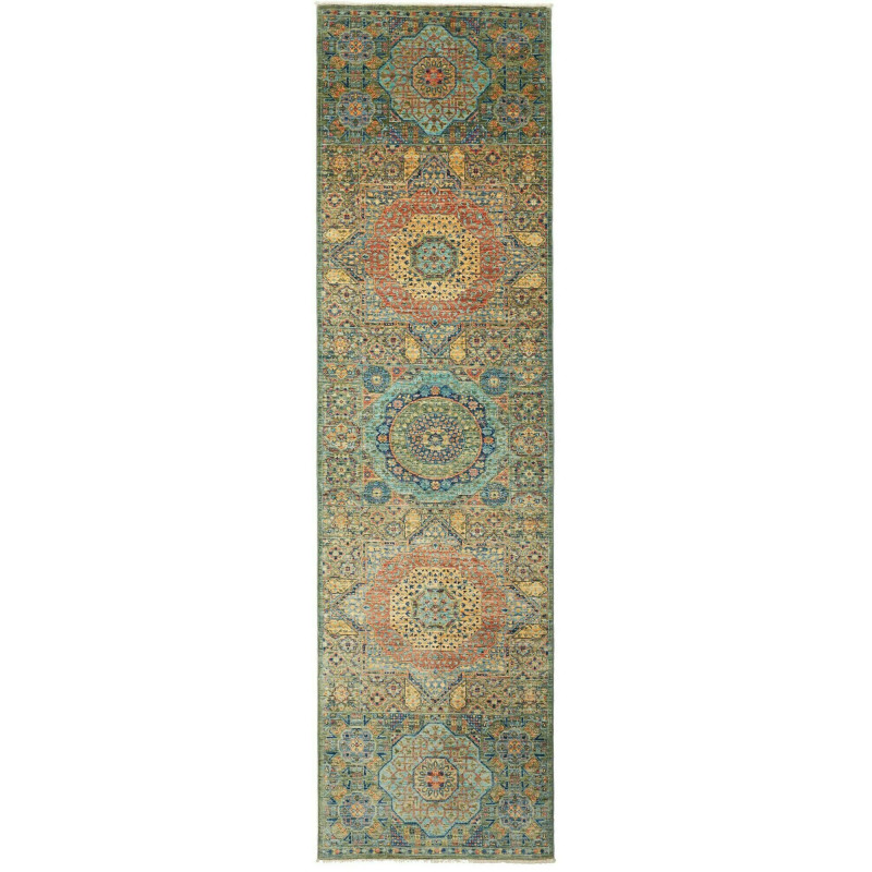 Tappeto Mamlouk Pakistan 80x290 Ottanio Terraco