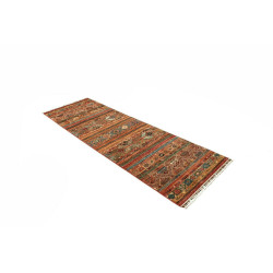 Tappeto Samarkand Pakistan 81x251 Terracotta Bl