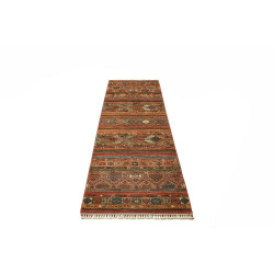 Tappeto Samarkand Pakistan 81x251 Terracotta Bl