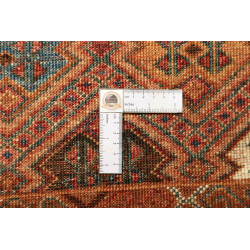 Tappeto Samarkand Pakistan 81x251 Terracotta Bl