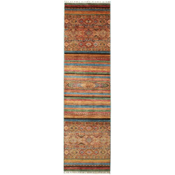Tappeto Samarkand Pakistan 82x306 Arancio Terra