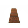 Tappeto Samarkand Pakistan 82x306 Arancio Terra