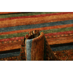 Tappeto Samarkand Pakistan 82x306 Arancio Terra