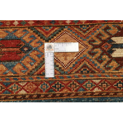 Tappeto Samarkand Pakistan 82x306 Arancio Terra
