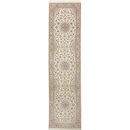 Rug Nain 6la Persia 80x336 Cream Blue Pink Beig