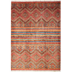 Tappeto Samarkand Pakistan 170x236 Rosso Terrac